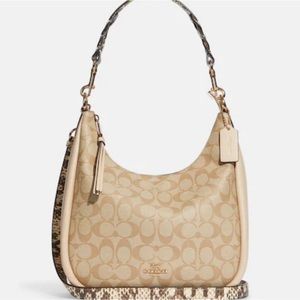 COACH JULES HOBO IN SIGNATURE CANVAS